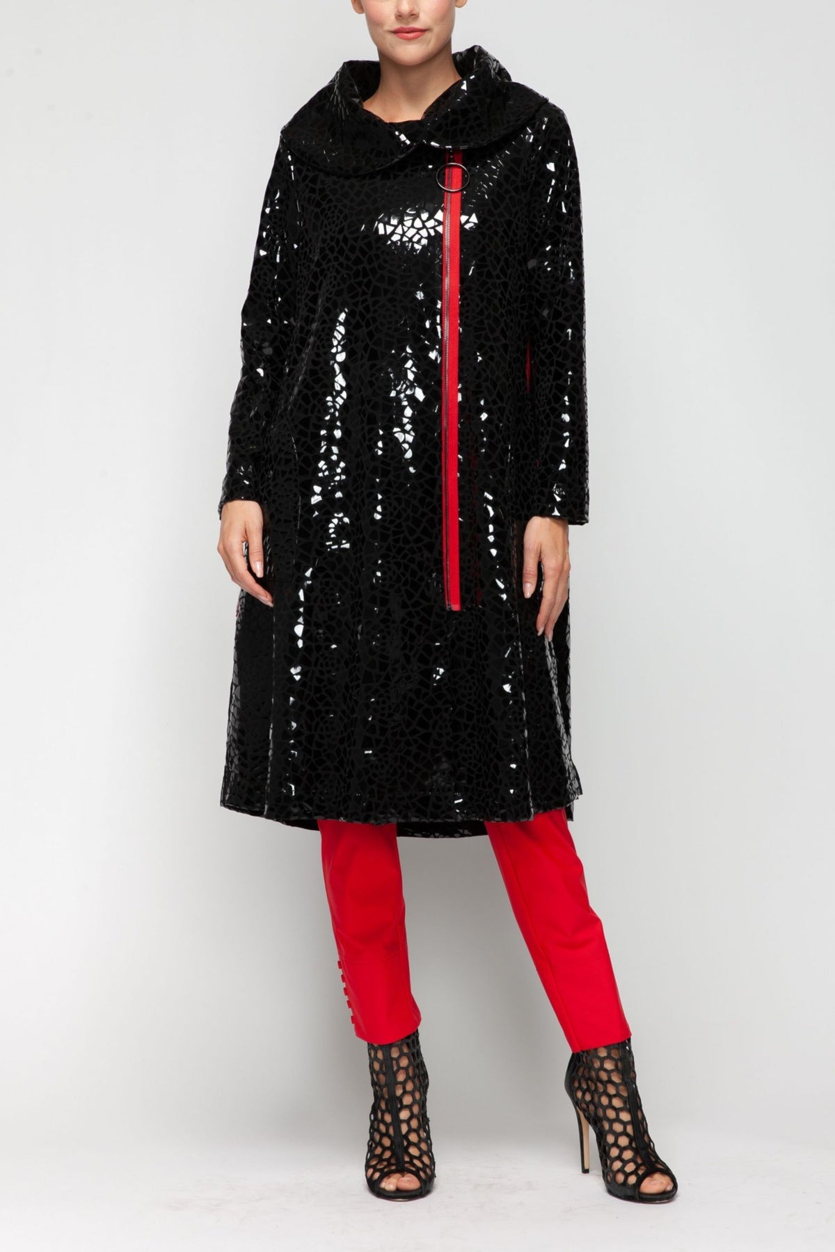 IC COLLECTION Jacket - 7198J - BLACK