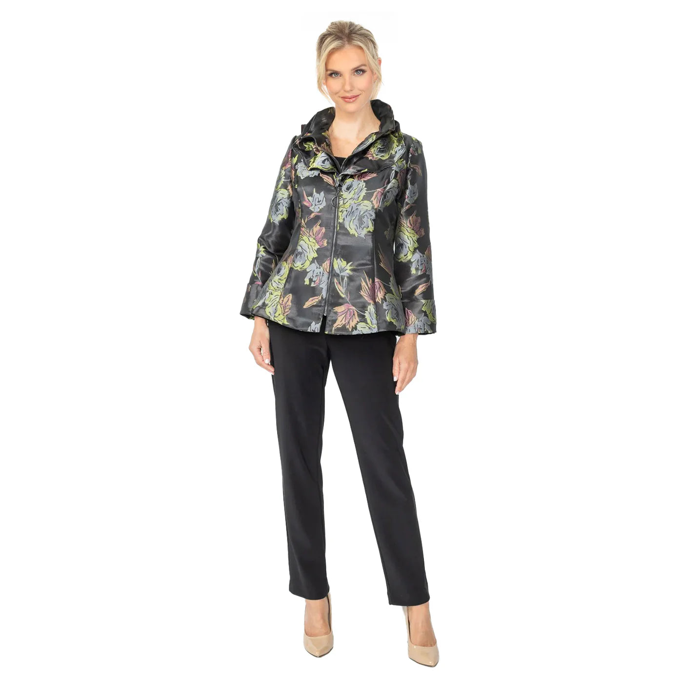 IC COLLECTION Jacket - 6637J - BLACK