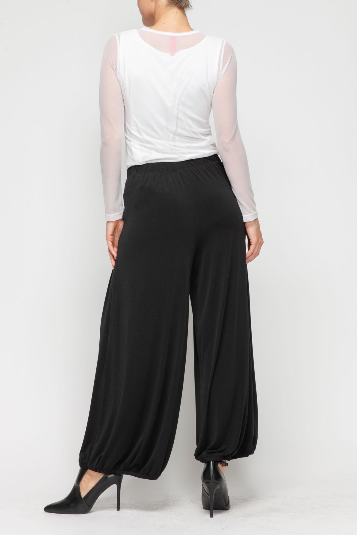 IC COLLECTION Pants - 7200P - BLACK