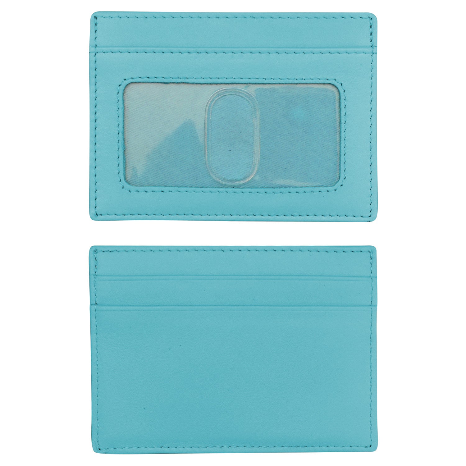 ili New York - POCKET I.D. CARD CASE - 7201 - Aegean Blue