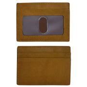 ili New York - POCKET I.D. CARD CASE - 7201 - Antique Saddle