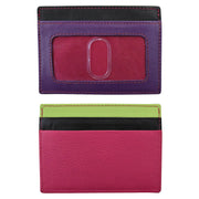 ili New York - POCKET I.D. CARD CASE - 7201 - Black Brights