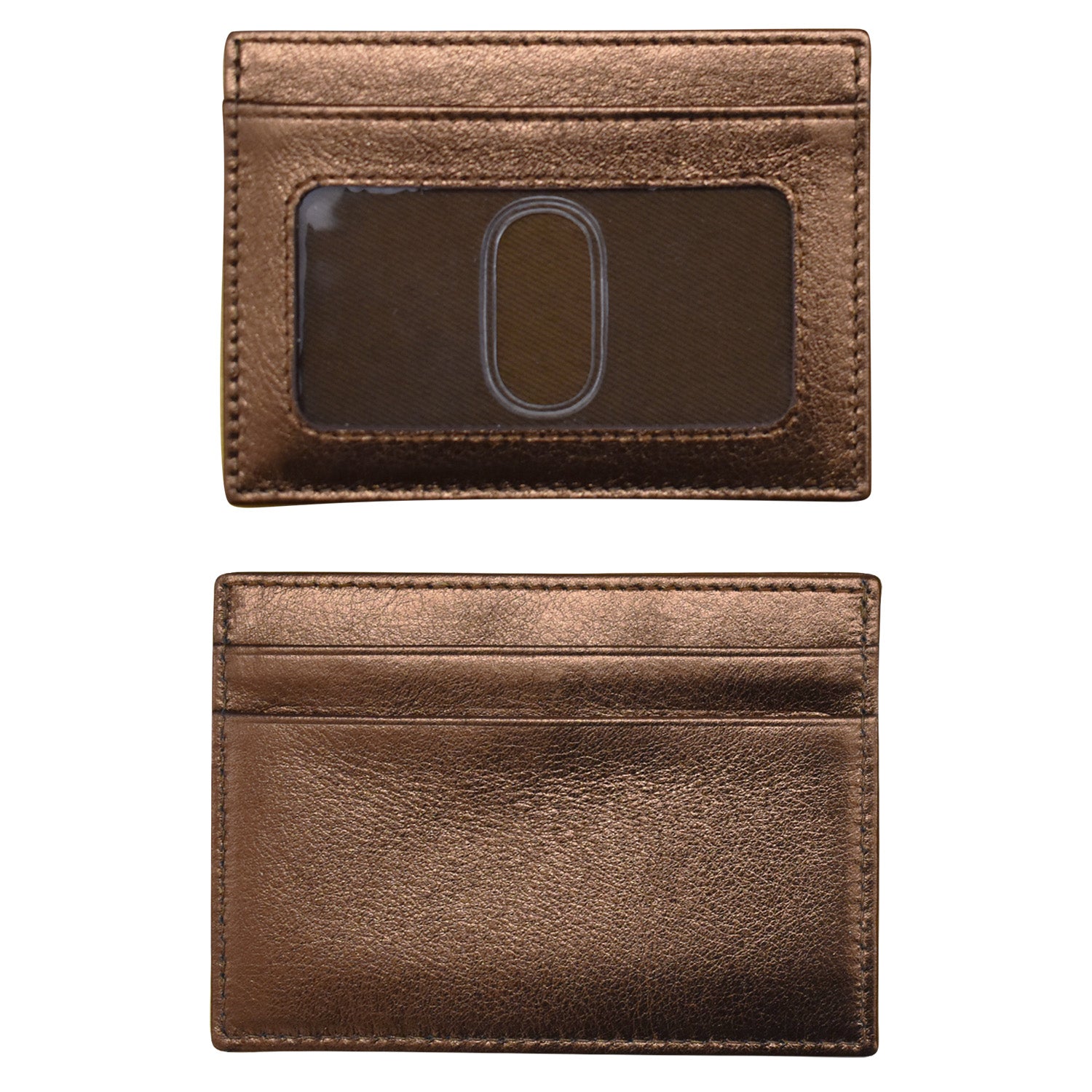 ili New York - POCKET I.D. CARD CASE - 7201 - Bronze