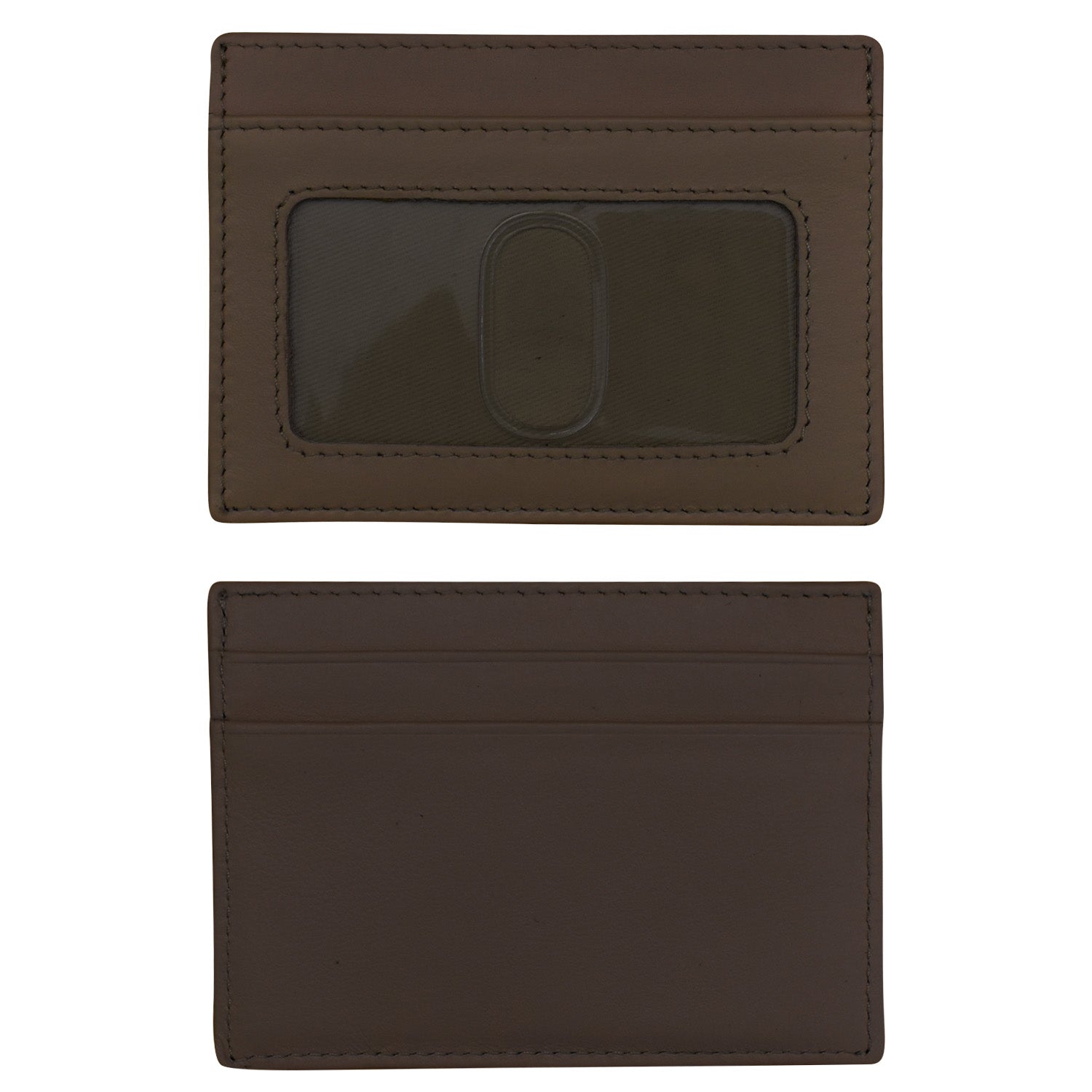 ili New York - POCKET I.D. CARD CASE - 7201 - Brown