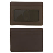 ili New York - POCKET I.D. CARD CASE - 7201 - Brown