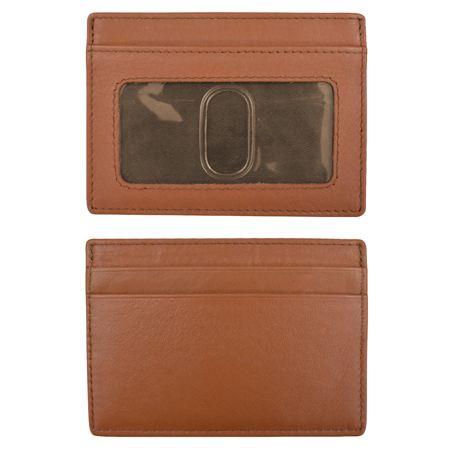 ili New York - POCKET I.D. CARD CASE - 7201 - Camel