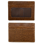 ili New York - POCKET I.D. CARD CASE - 7201 - Cedar Lizard