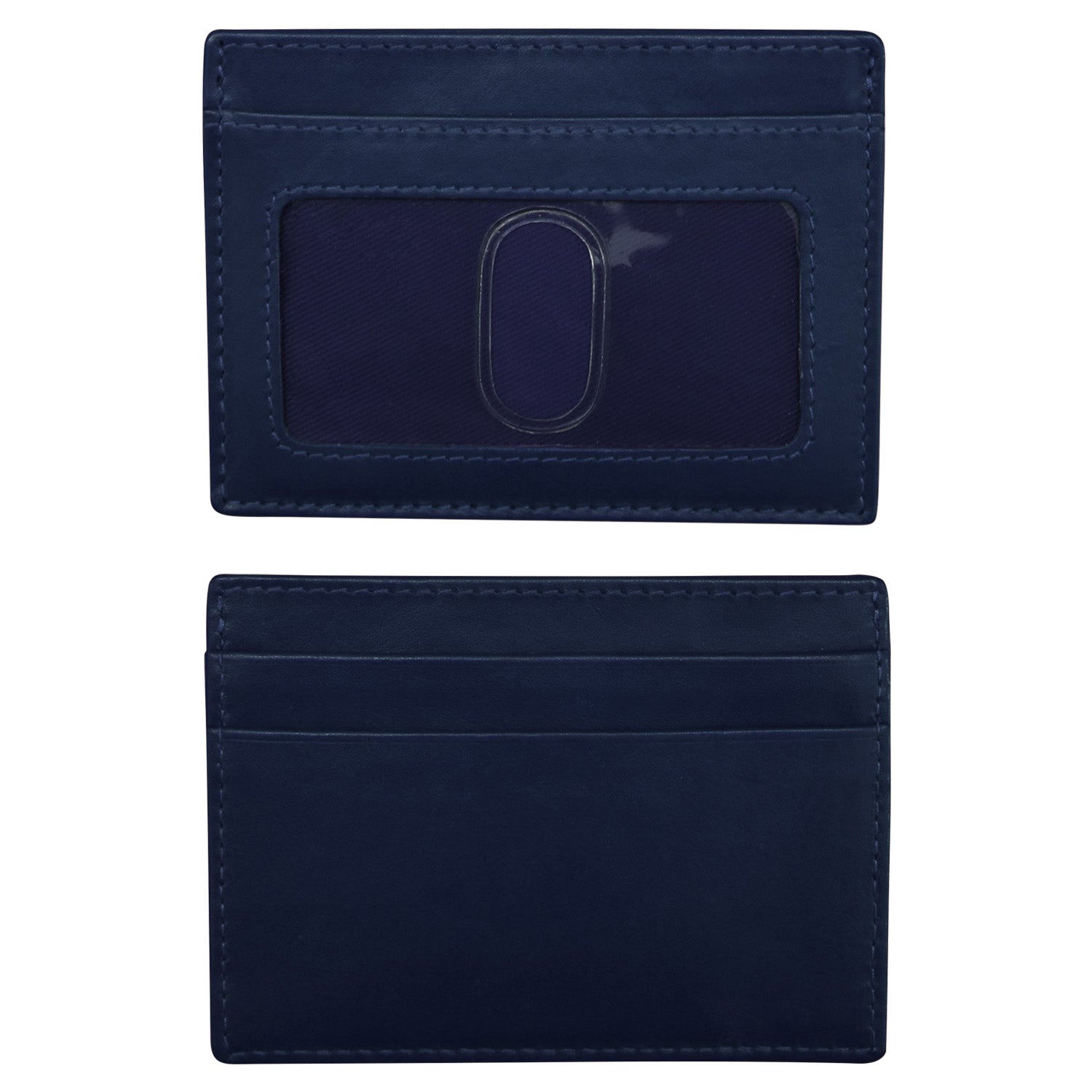 ili New York - POCKET I.D. CARD CASE - 7201 - Classic Navy