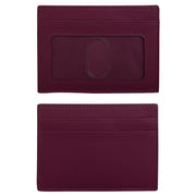 ili New York - POCKET I.D. CARD CASE - 7201 - Eggplant