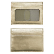ili New York - POCKET I.D. CARD CASE - 7201 - Light Gold