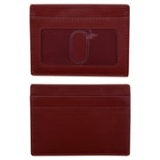 ili New York - POCKET I.D. CARD CASE - 7201 - Merlot