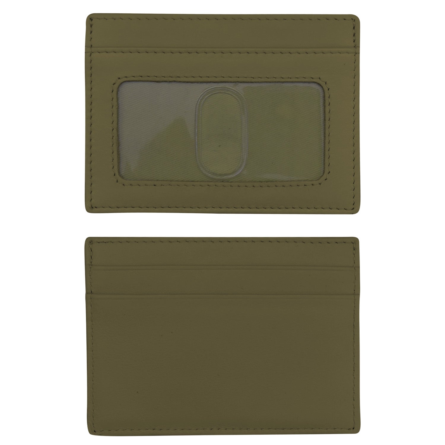 ili New York - POCKET I.D. CARD CASE - 7201 - Olive