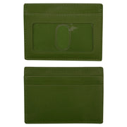 ili New York - POCKET I.D. CARD CASE - 7201 - Pesto Green