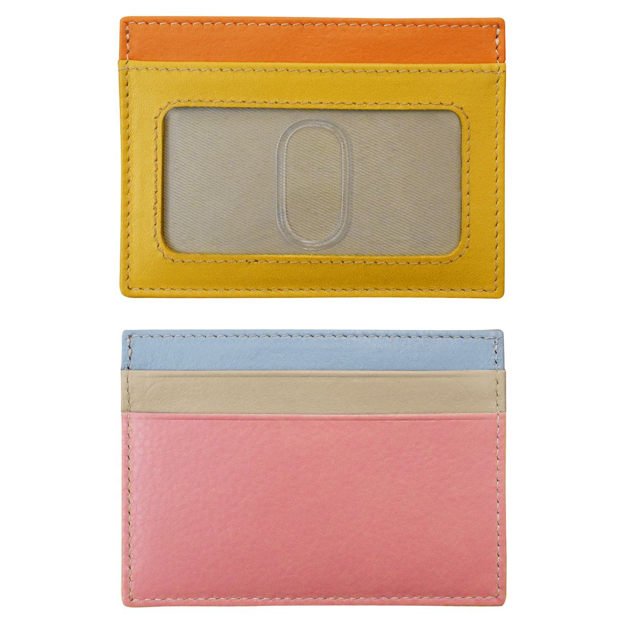 ili New York - POCKET I.D. CARD CASE - 7201 - Mellow Yellow