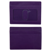 ili New York - POCKET I.D. CARD CASE - 7201 - Purple