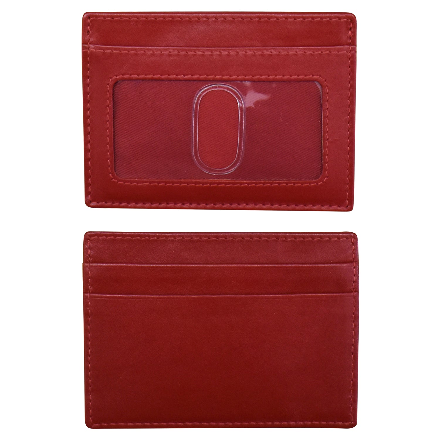 ili New York - POCKET I.D. CARD CASE - 7201 - RRed 2