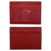 ili New York - POCKET I.D. CARD CASE - 7201 - RRed 2