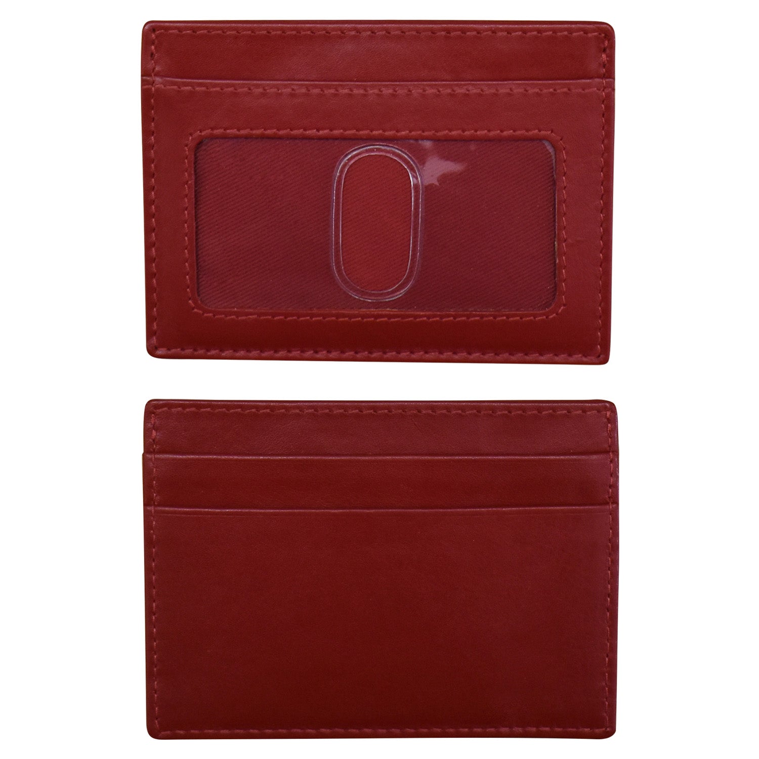 ili New York - POCKET I.D. CARD CASE - 7201 - Red