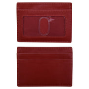 ili New York - POCKET I.D. CARD CASE - 7201 - Red