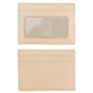 ili New York - POCKET I.D. CARD CASE - 7201 - Stone