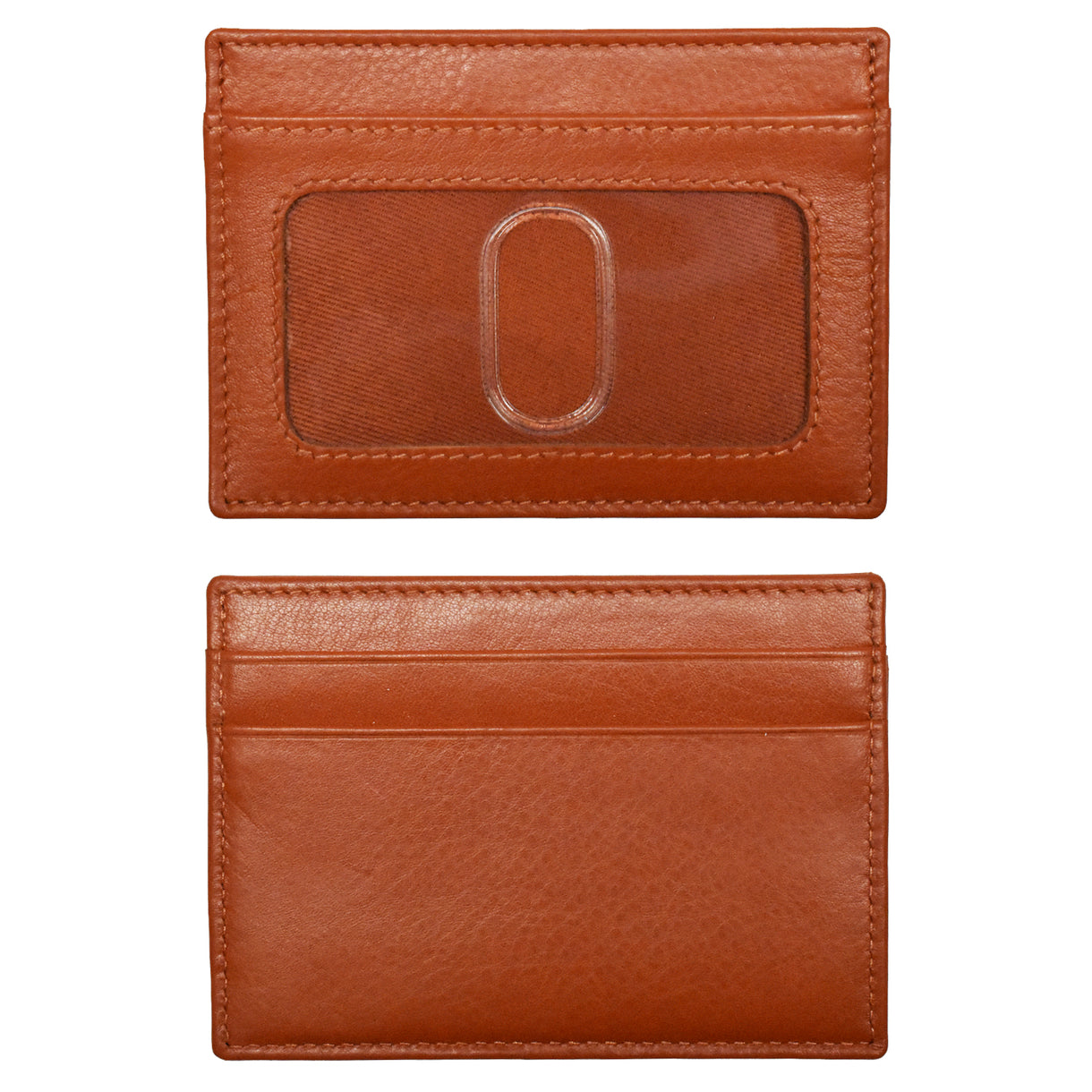 ili New York - POCKET I.D. CARD CASE - 7201 - Terracotta