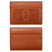 ili New York - POCKET I.D. CARD CASE - 7201 - Terracotta
