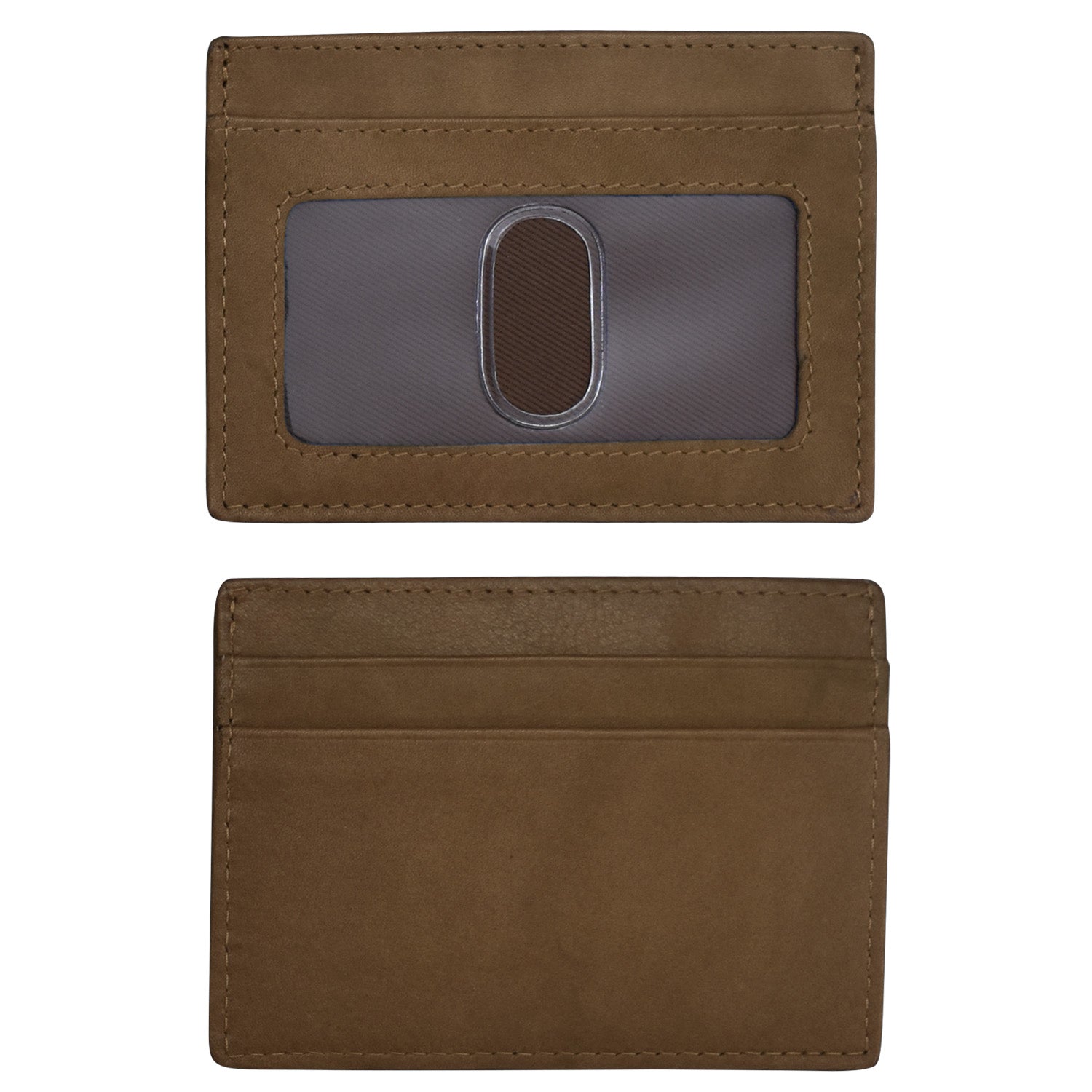 ili New York - POCKET I.D. CARD CASE - 7201 - Toffee