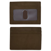 ili New York - POCKET I.D. CARD CASE - 7201 - Walnut