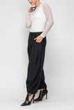 IC COLLECTION Pants - 7206P - BLACK