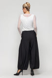IC COLLECTION Pants - 7206P - BLACK