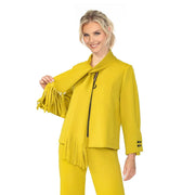 IC COLLECTION Jacket - 6929J - MUSTARD