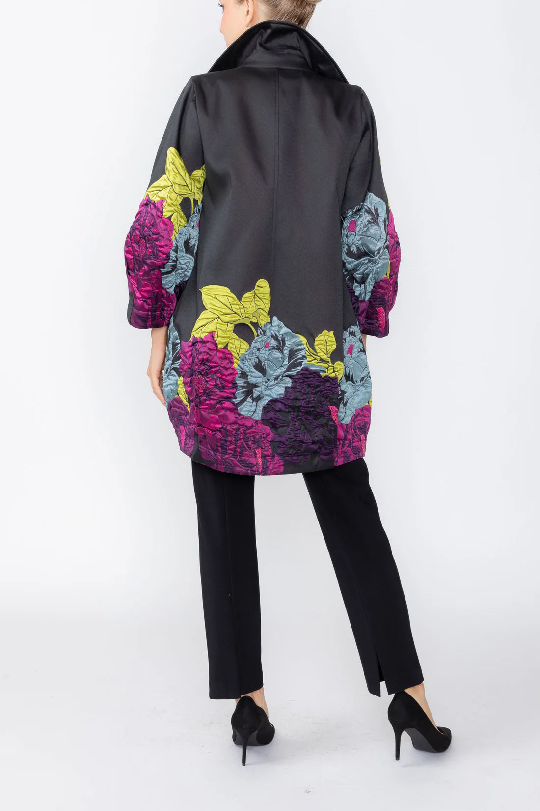 IC COLLECTION Jacket - 7212J - BLACK