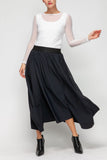 IC COLLECTION Skirt- 7222 - BLACK