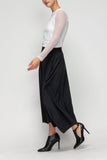IC COLLECTION Skirt- 7222 - BLACK