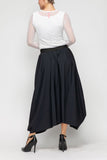 IC COLLECTION Skirt- 7222 - BLACK