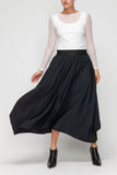 IC COLLECTION Skirt- 7222 - BLACK