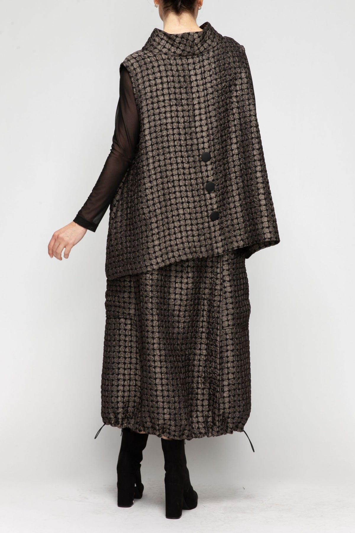 IC COLLECTION Skirt- 7226S - CEDAR