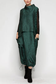 IC COLLECTION Skirt- 7226S - TEAL