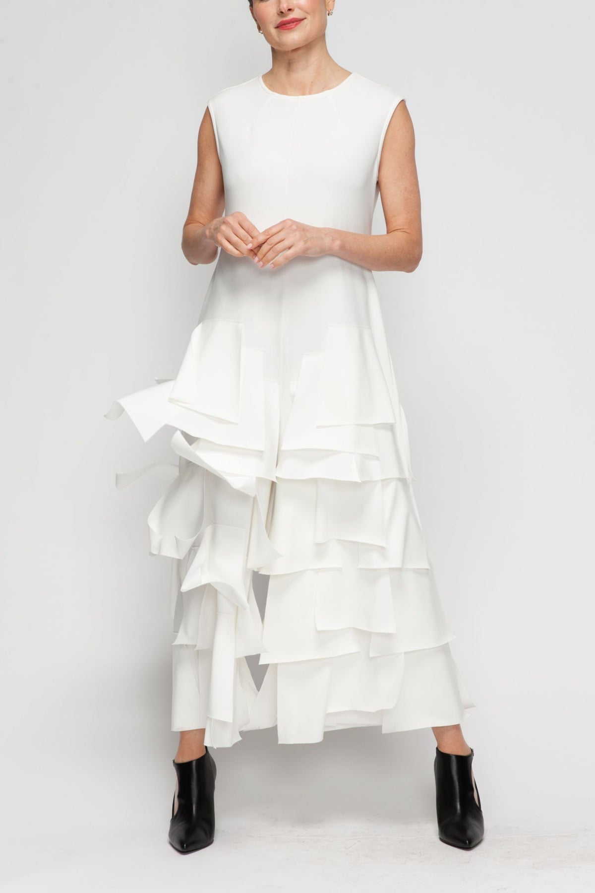 IC COLLECTION Jump Suit - 7224JS - WHITE