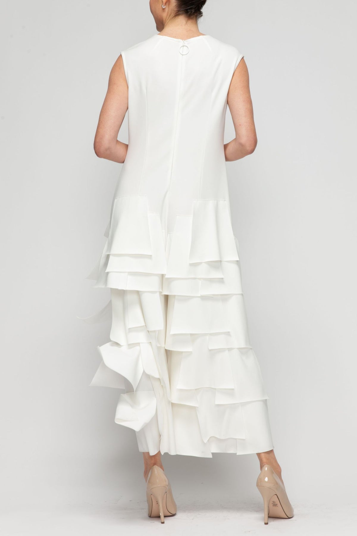IC COLLECTION Jump Suit - 7224JS - WHITE