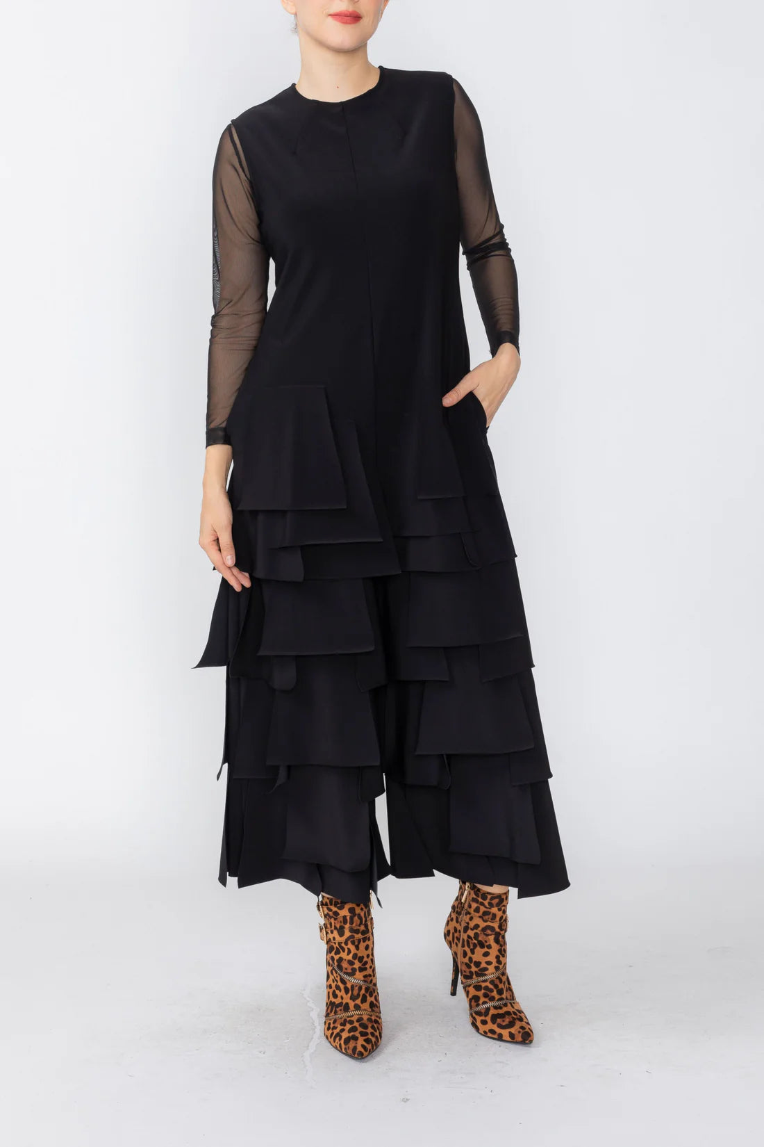 IC COLLECTION Jumpsuit - 7224JS - BLACK