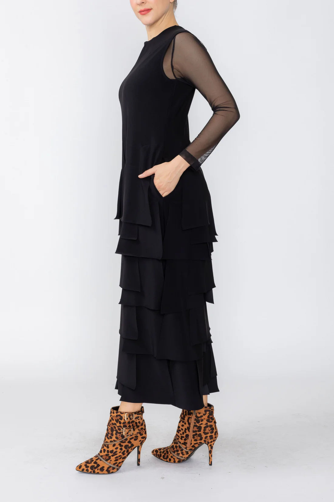 IC COLLECTION Jumpsuit - 7224JS - BLACK