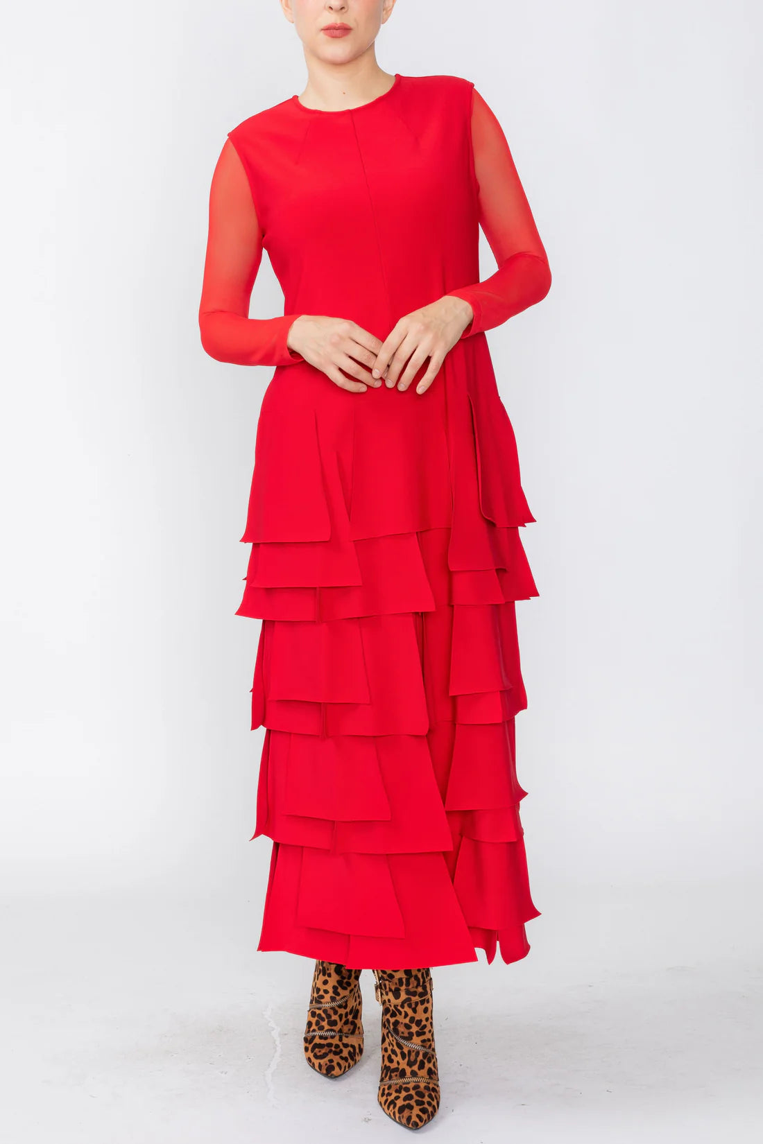 IC COLLECTION Jumpsuit - 7224JS - RED