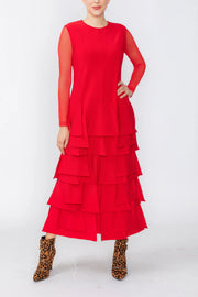 IC COLLECTION Jumpsuit - 7224JS - RED