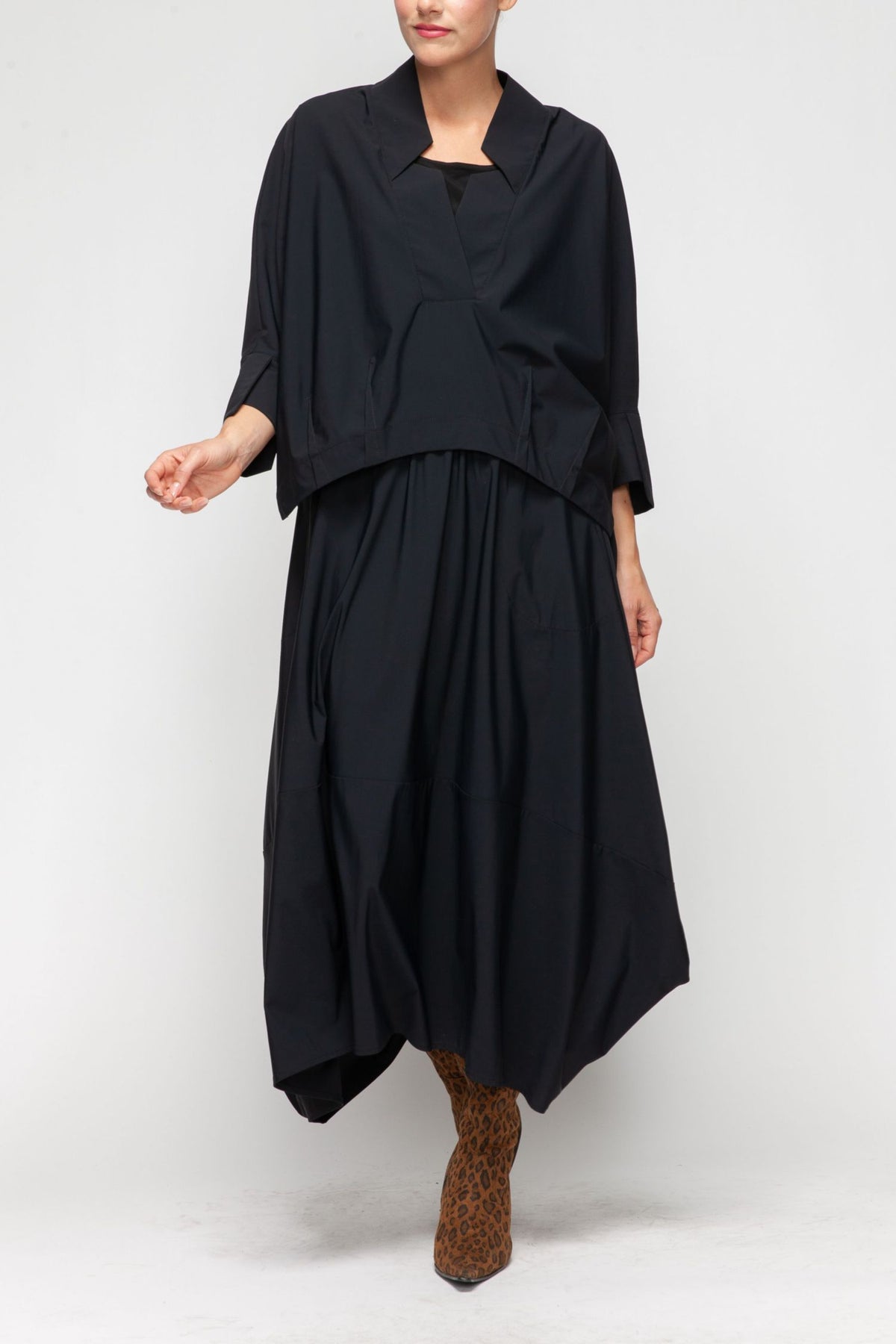 IC COLLECTION Vest - 7225V - BLACK