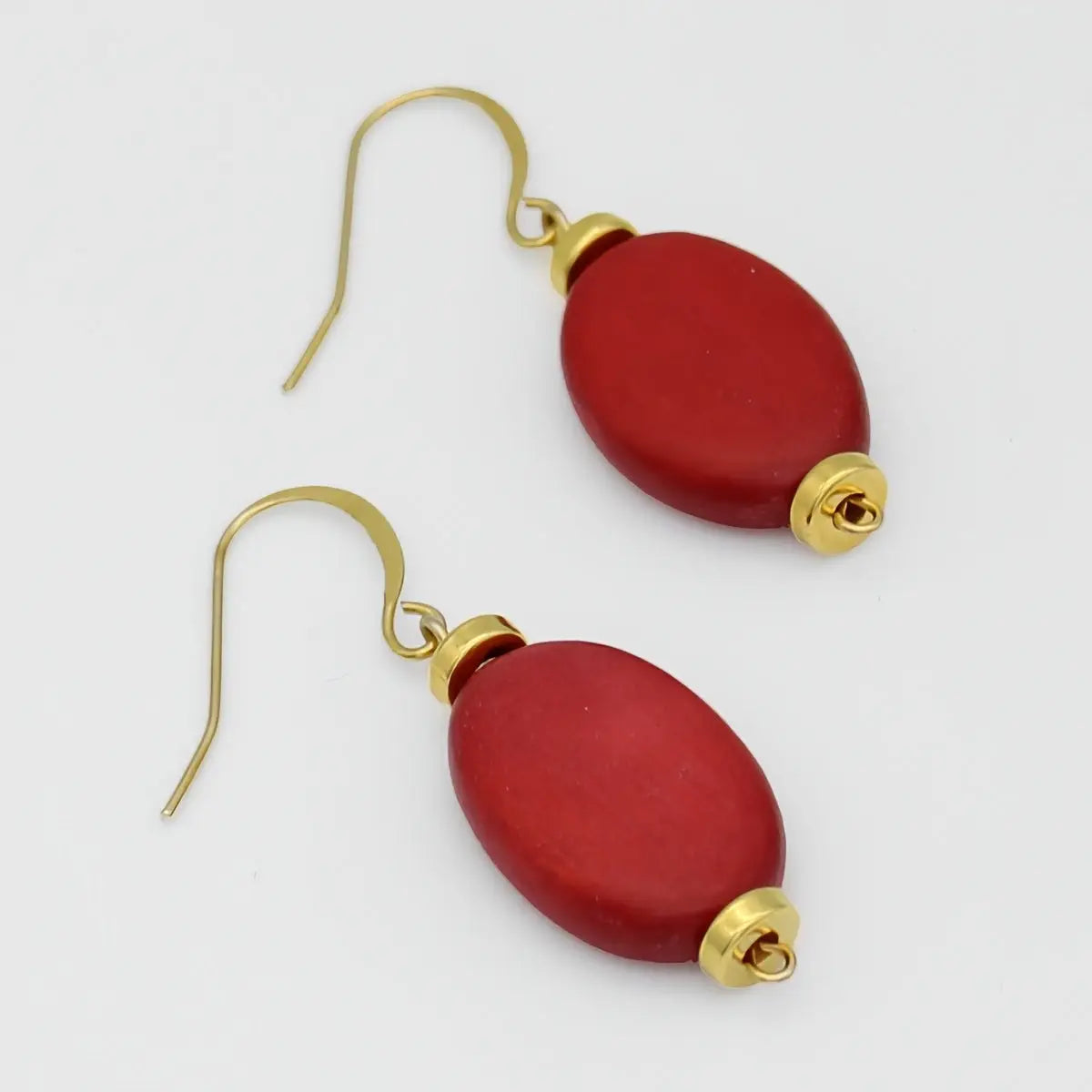SYLCA Coral Blair Dangle Earring
