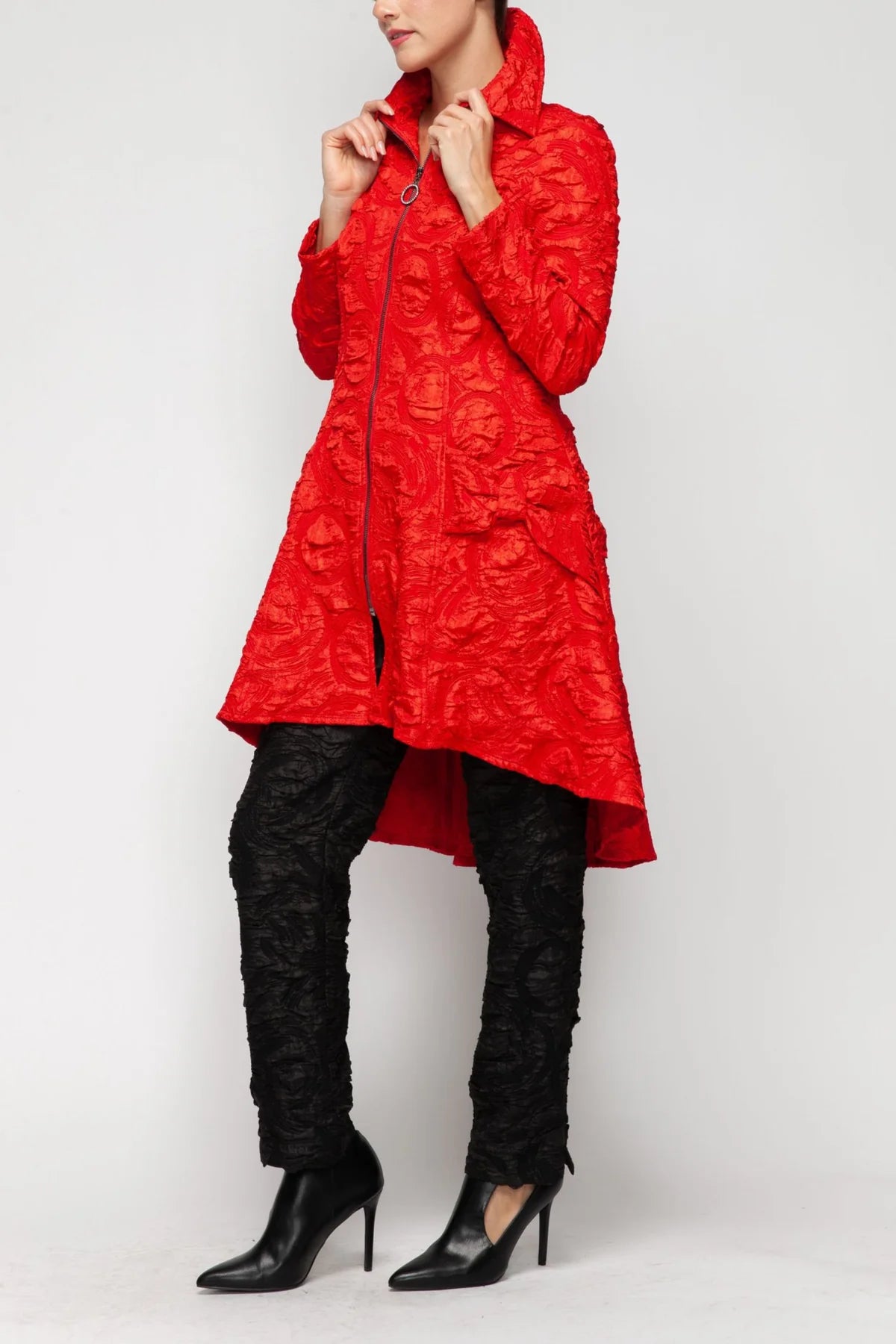IC COLLECTION Jacket - 7231J - RED