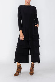 IC COLLECTION Jumpsuit - 7232JS - BLACK