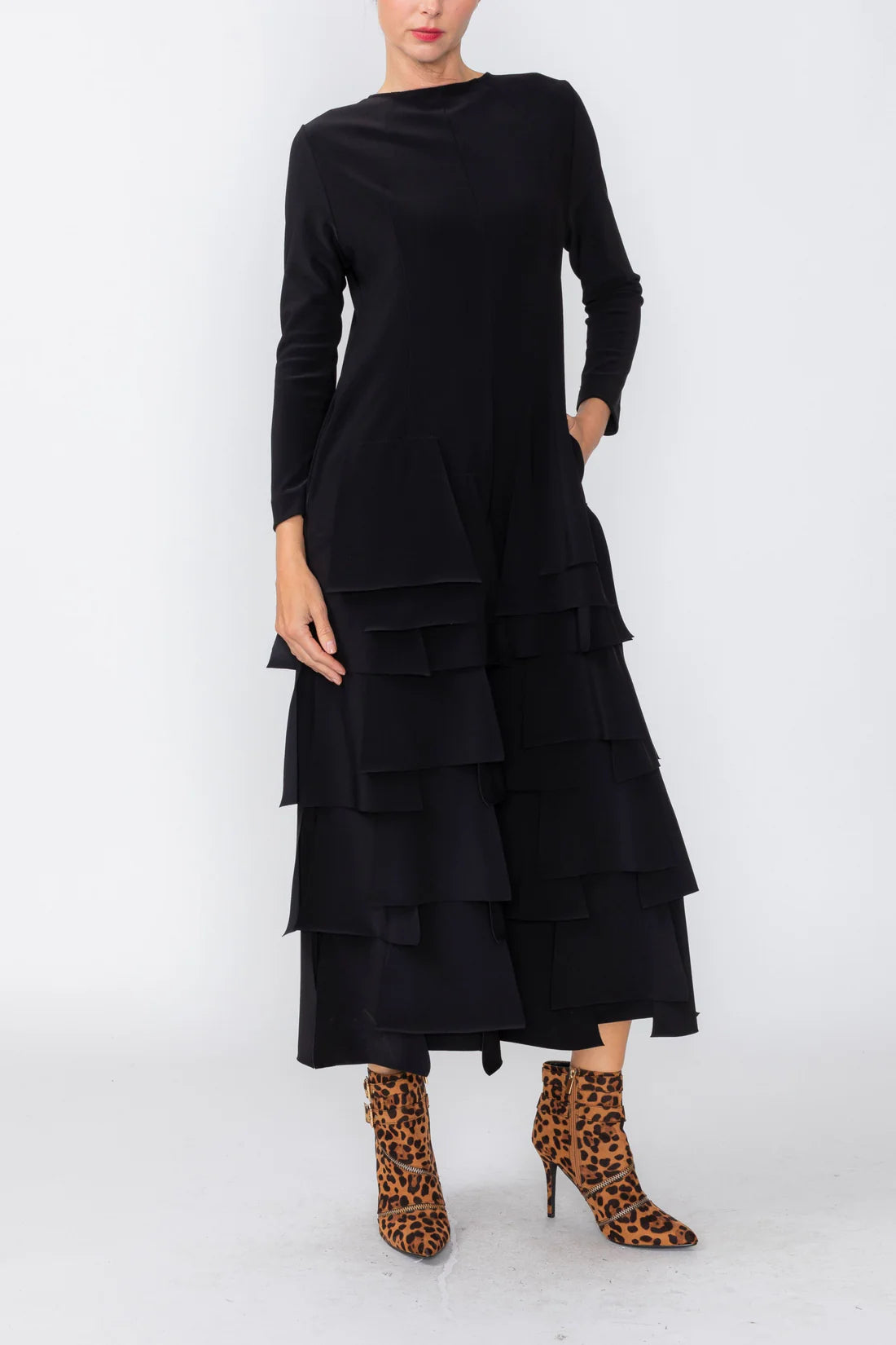 IC COLLECTION Jumpsuit - 7232JS - BLACK