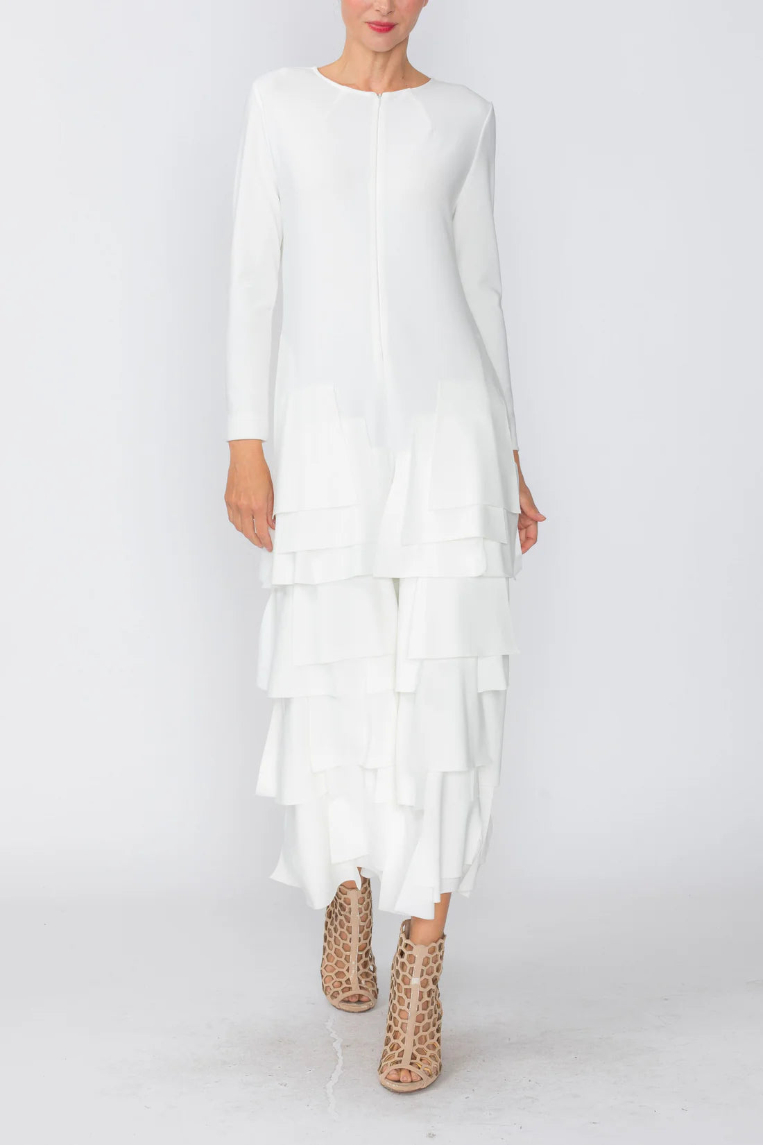 IC COLLECTION Jumpsuit - 7232JS - WHITE